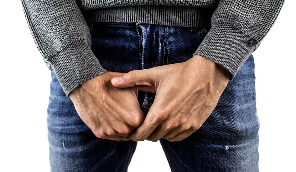 Bolest mezi nohama s prostatitidou