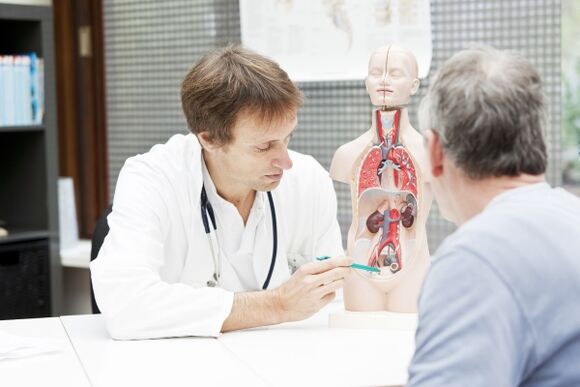 konzultace s odborníkem na chronickou prostatitidu